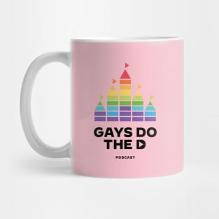 Gays Do the D Logo (Black Text) Mug